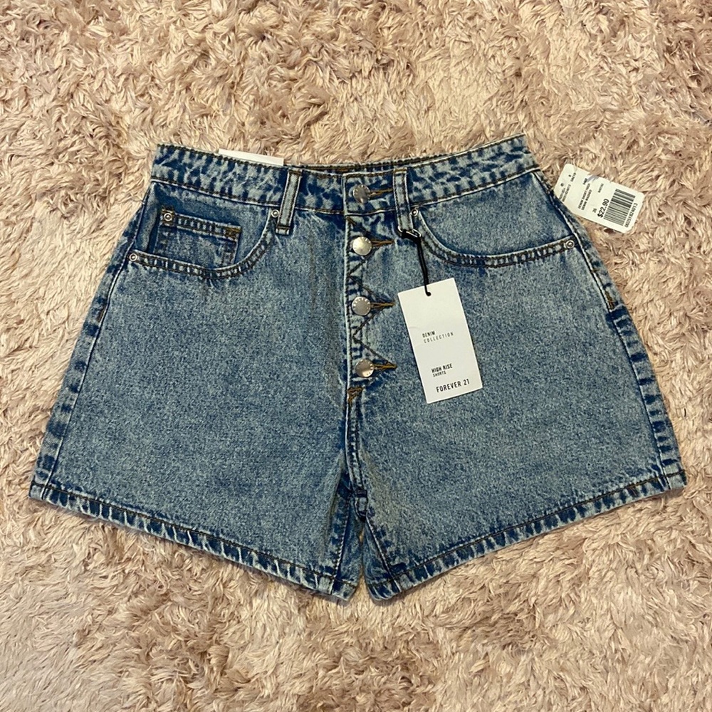 NEW High Waisted Denim Shorts